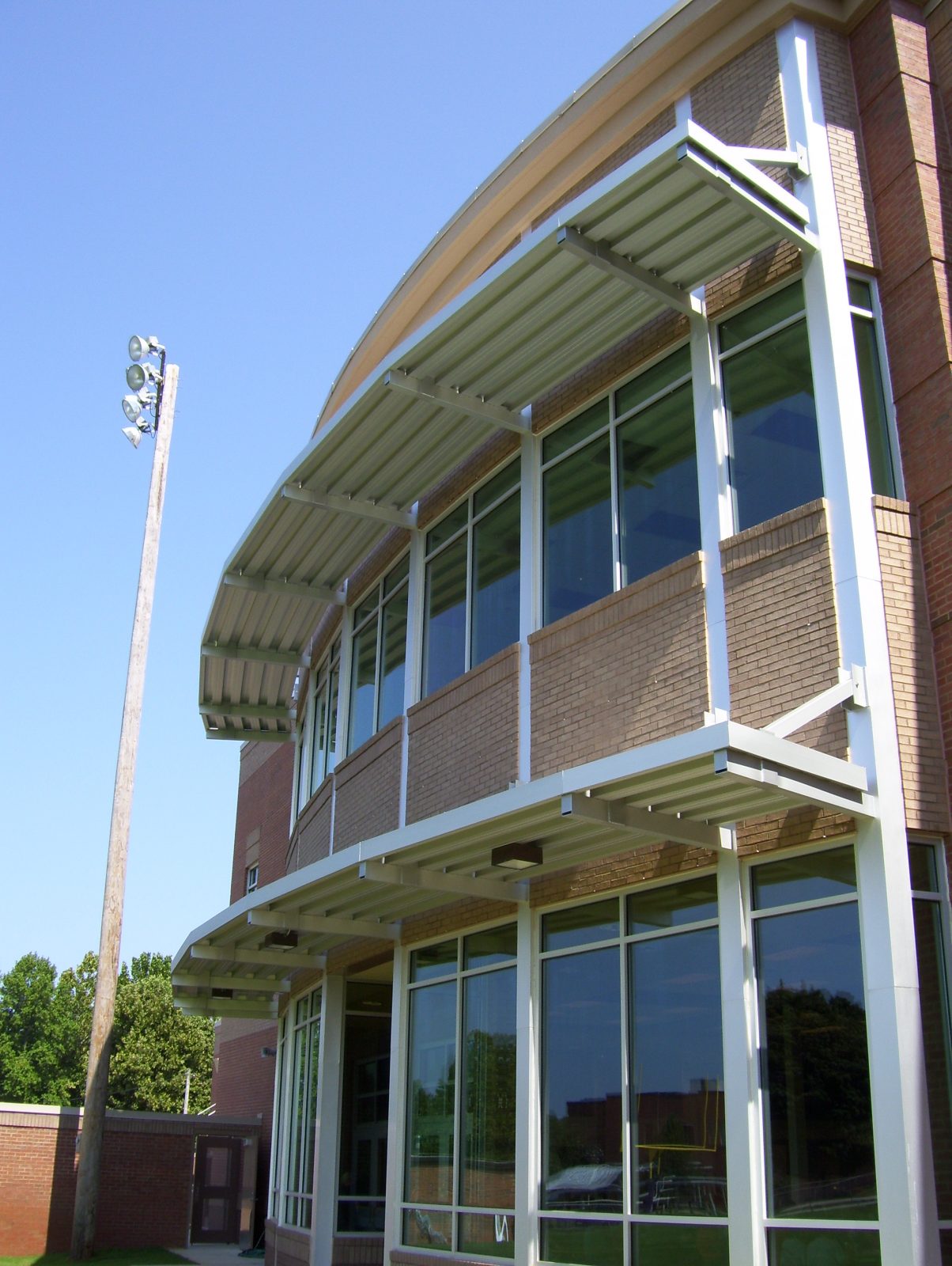 Entrance Canopy System for School