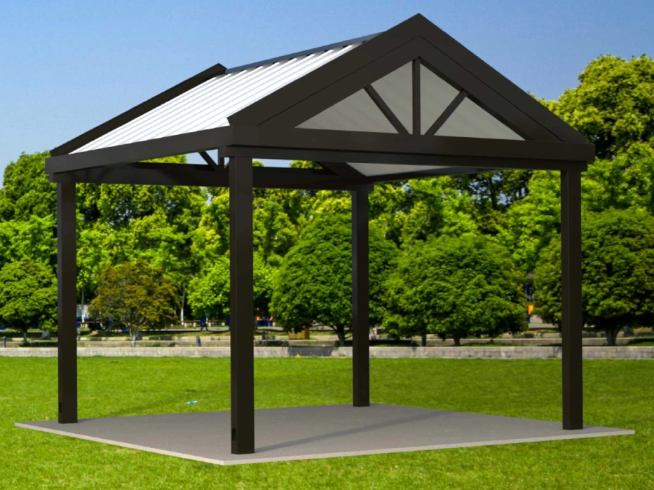 12 X 12 Gazebo Cover Rendering