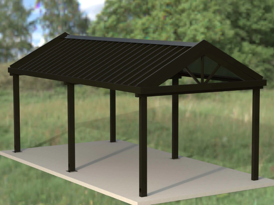 Rendering of 12x24 Pavilion Cover